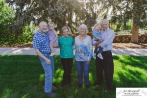 Littleton family photographer Highlands Ranch Mansion extended grandparents twins brother sister two year old sunset summer photography grandmother grandfather grandchildren mother father