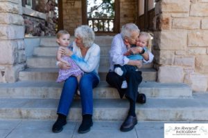 Littleton family photographer Highlands Ranch Mansion extended grandparents twins brother sister two year old sunset summer photography grandmother grandfather grandchildren mother father