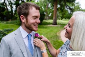 Littleton Colorado wedding photographer bride and groom photography white dress Richards Hart Estate Wheat Ridge garden party theme lawn games guests bridesmaid groomsmen