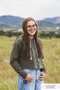 Littleton high school senior photographer mini portrait photo session photography Colorado foothills Nebraska