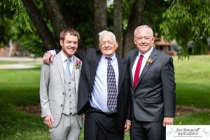 Littleton Colorado wedding photographer bride and groom photography white dress Richards Hart Estate Wheat Ridge garden party theme lawn games guests bridesmaid groomsmen