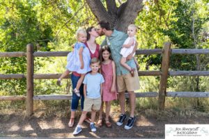 Littleton family photographer extended grandparents grandchildren boy girls siblings Clear Creek History park Golden Colorado photography