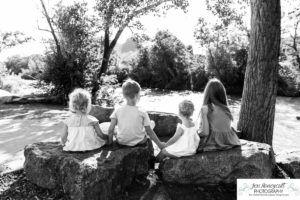 Littleton family photographer extended grandparents grandchildren boy girls siblings Clear Creek History park Golden Colorado photography