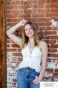 Littleton high school senior photographer portrait Highlands Ranch Downtown nature photography summer class of 2023 Mountain Vista