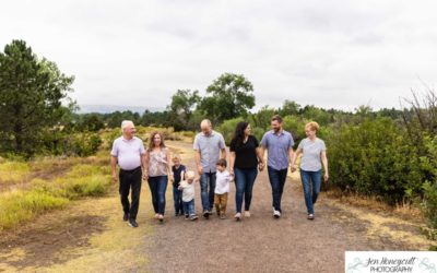 The {B} extended family photo session at Belmar Park and the Lakewood Heritage Center by Littleton photographer