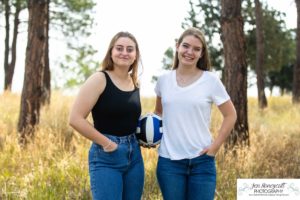 Littleton high school senior photographer Highlands Ranch Mansion teen girls class of 2023 Standley Lake friends photography volleyball