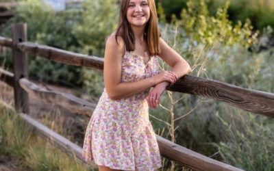 Sammy’s high school senior photo session in Downtown Littleton and the Carson Nature Center by Littleton teen photographer