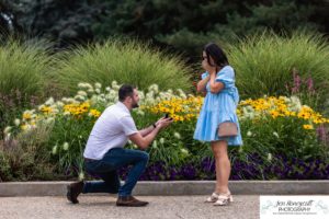 Littleton wedding photographer proposal proposed engaged ring Texas Colorado photography Cheeseman Park flowers summer she said yes Mr Mrs