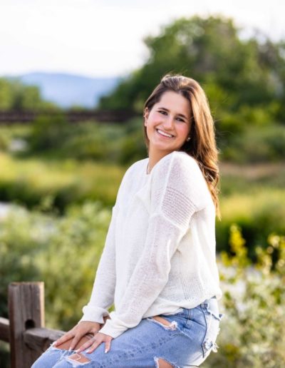 Littleton high school senior photographer Chatfield smart girl cat photography Colorado foothills Carson Nature Center South Valley Ken Caryl class of 2023