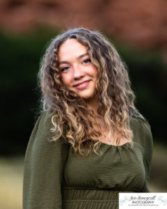 Littleton high school senior photographer portrait photo session photography sunset Mt. Falcon foothills Colorado mountain views teen girl