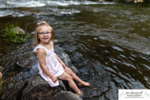 Littleton family photographer Lair O the bear park photography sunset dog girl daughter river water Morrison