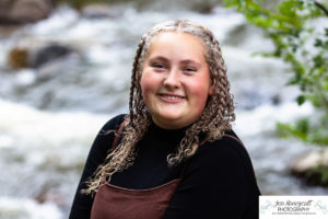 Littleton high school photographer teen Downtown Morrison photography bird parrot bridge urban class of 2023