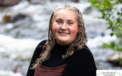 Kyra’s high school senior photo session in Downtown Morrison by Littleton teen photographer