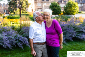 Littleton family photographer Highlands Ranch Mansion flowers sunset photography teen kid grandparents extended aunt niece visit