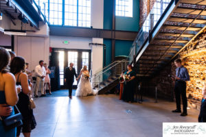 Littleton wedding photographer urban setting Denver photography bride and groom mr. mrs. married marriage distillery Archetype