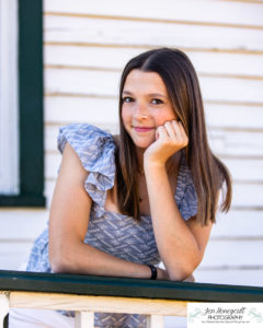 Littleton high school senior photographer class of 2023 SkyView Academy Highlands Ranch Golden Colorado teen girl cap and gown graduate river creek photography