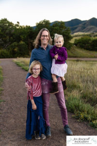 Littleton family photographer South Valley red rocks kids siblings mother father son daughter sunset photography Colorado foothills