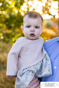 Littleton family photographer fall colors leaves Fly'N B park extended cousins grandparents siblings photography crying baby sunset Highline Trail boy girls