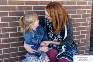 Littleton family photographer Stone House Lakewood photography baby boy big sister Down Syndrome child snow