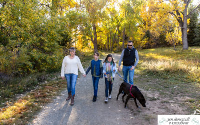 The {B} family photo session at Fly’N B park by Littleton photographer