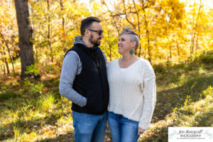 Littleton family photographer Fly'N B park Highlands Ranch Colorado fall leaves kids siblings brother sister dog photography