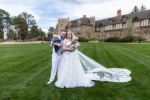 Littleton family photographer wedding elopement bride and groom grandparents dress twins babies girl boy parents Colorado photography Highlands Ranch Mansion