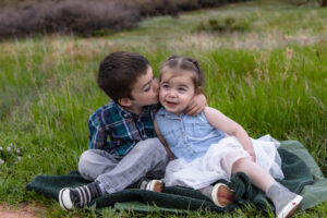 Littleton family photographer South Valley Open Space park Colorado red rocks toddler kids baby girl boy photography