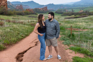 Littleton family photographer South Valley Open Space park Colorado red rocks toddler kids baby girl boy photography