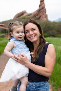 Littleton family photographer South Valley Open Space park Colorado red rocks toddler kids baby girl boy photography