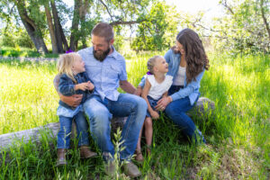 Littleton family photographer Colorado 17 Mile House sisters little girls summer