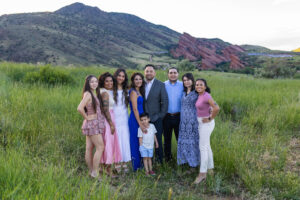 Littleton family photographer Mt. Falcon park Morrison red rocks photography kids siblings trailhead Colorado