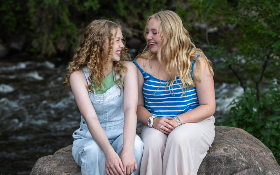 Gwennie & Emily’s high school senior photo session by Littleton photographer