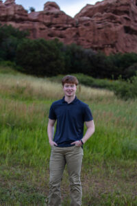 Littleton high school senior boy teenager Arapahoe Class of 2024 photography twins brothers Morrison Mt. Falcon Colorado