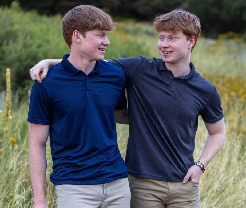 Cade and Cole’s high school senior photo session by Littleton photographer