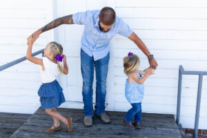 Littleton family photographer Colorado 17 Mile House sisters little girls summer