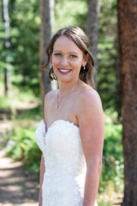 Littleton wedding photographer Breckenridge mountain bride and groom outdoors outside husband wife Mr. Mrs. dog family photography Colorado