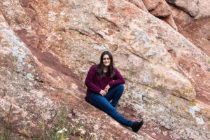 Littleton high school senior photographer Colorado STEM Highlands Ranch photography Arrowhead Golf Course red rocks sunset college bound