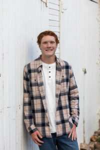 Littleton high school senior photographer Golden Colorado Clear Creek river park photography sunset foothills ginger basketball boy teenager urban