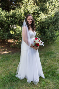 Littleton wedding photographer church bride and groom Colorado photography Lutheran ceremony dress vows marriage married reception cake
