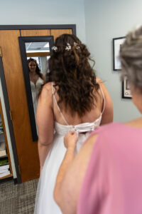 Littleton wedding photographer church bride and groom Colorado photography Lutheran ceremony dress vows marriage married reception cake