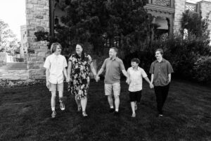 Littleton family photographer Colorado Highlands Ranch Mansion brother boys photography