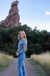 Littleton high school senior photographer South Valley Open Space park Ken Caryl Colorado red rocks photography sunset Kentucky visit teen girl soccer player