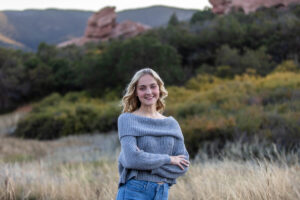 Littleton high school senior photographer South Valley Open Space park Ken Caryl Colorado red rocks photography sunset Kentucky visit teen girl soccer player
