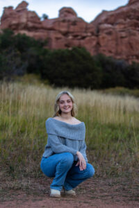 Littleton high school senior photographer South Valley Open Space park Ken Caryl Colorado red rocks photography sunset Kentucky visit teen girl soccer player
