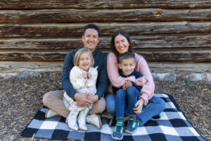 Littleton family photographer Colorado Clear Creek river in Golden twins brother sister mother father daughter son photography foothills fall