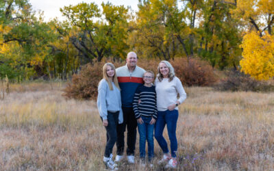 The {N} family at Chatfield State Park by Littleton photographer