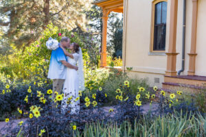 Littleton wedding photographer Colorado Richards Hart Estate fall marriage bride groom outdoor intimate ceremony photography bouquet flowers
