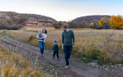 The {S} family of 4 photo session in Ken Caryl Valley Littleton