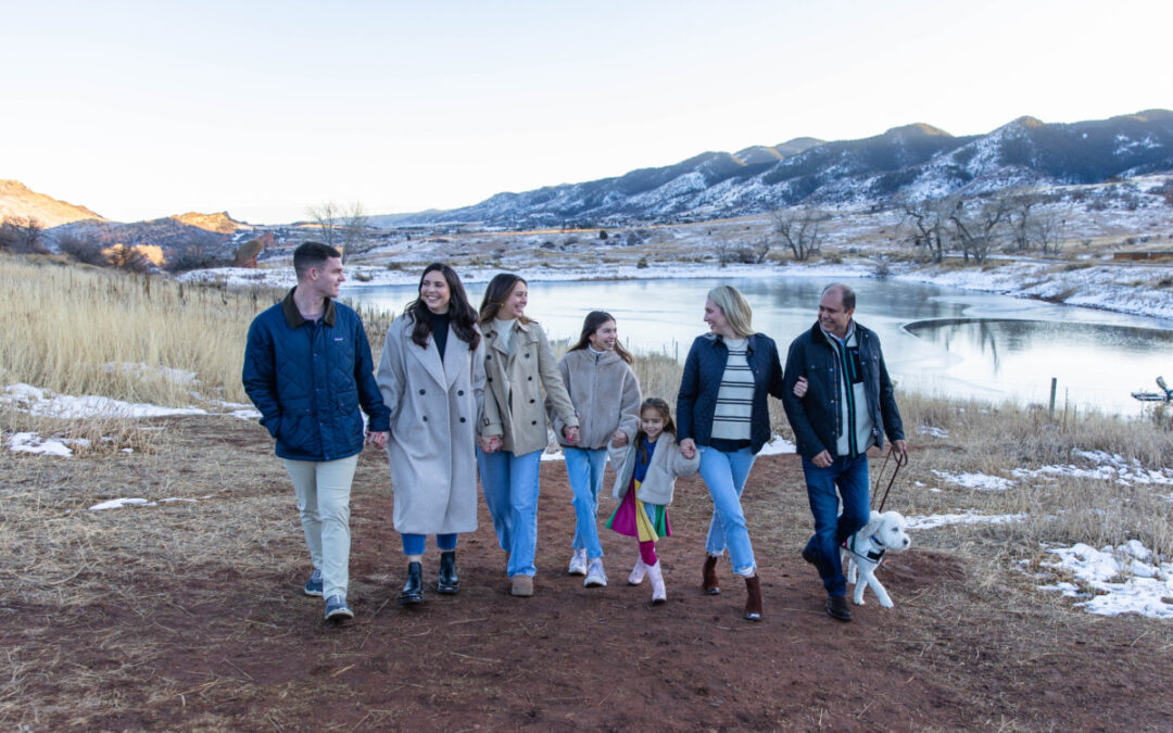 The {S} family at South Valley Open Space park in Littleton