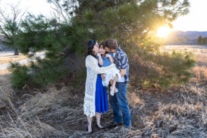 Littleton mini session photographer at sunset